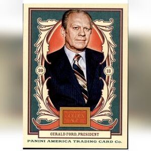 Gerald Ford ⚖️ Trading Card Vintage 🔥 US President 🇺🇸 United States